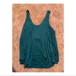 * NWT * Teal Flowy Tank Top
